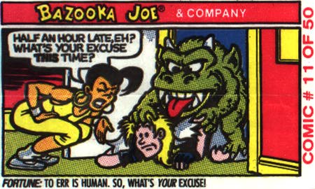 Bazooka Joe comic