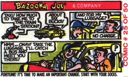 Bazooka Joe comic