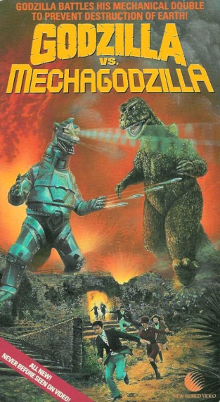 Godzilla vs Mechagodzilla vhs 