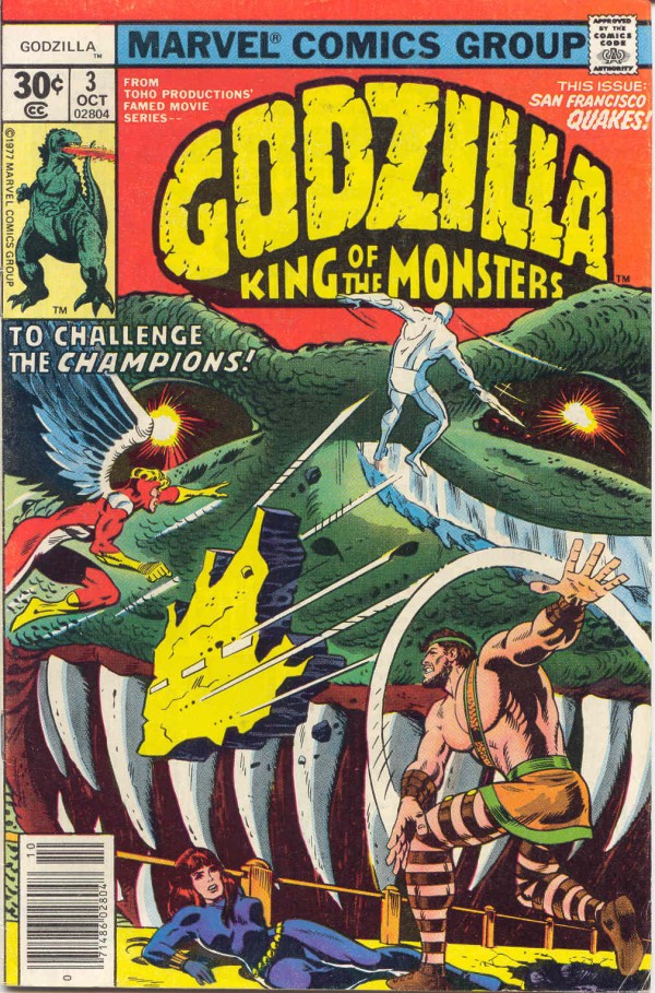 Marvel Godzilla #3 cover