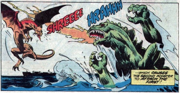Godzilla Marvel issue 4