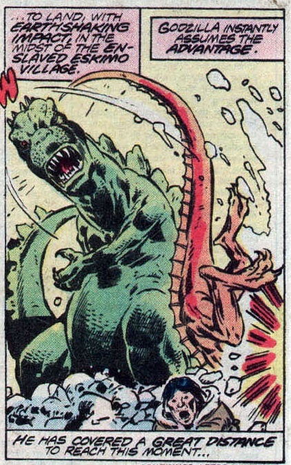 Godzilla Marvel issue 4