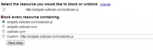 block outbrain