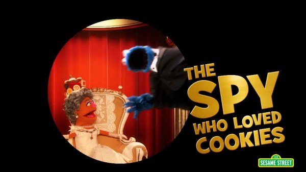 Cookie Monster Spy who loved Cookies