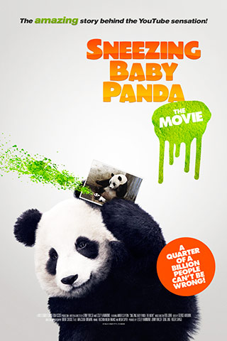 sneezing baby panda movie