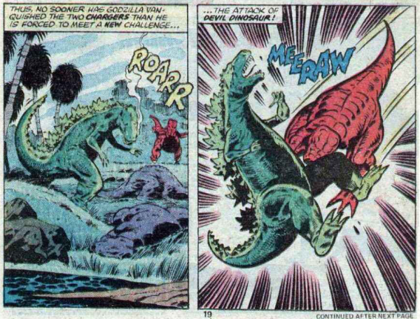 Godzilla Marvel 20 The Doom Trip