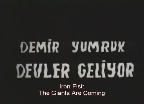 Demir yumruk Devler geliyor Iron Fist Giants are Coming