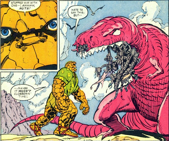 The Thing 31 Godzilla Devil Dinosaur