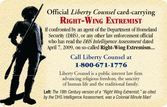Liberty Counsel Right Wing Extremist