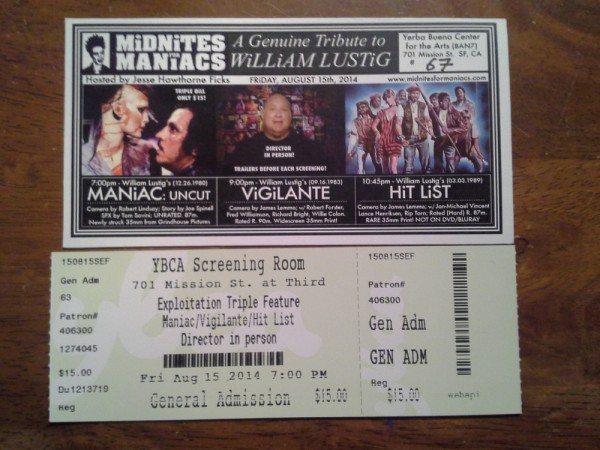 Midnites for Maniacs Ticket