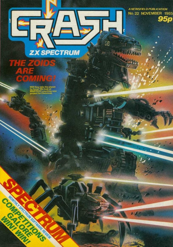 Crash ZX Spectrum Zoids are Coming