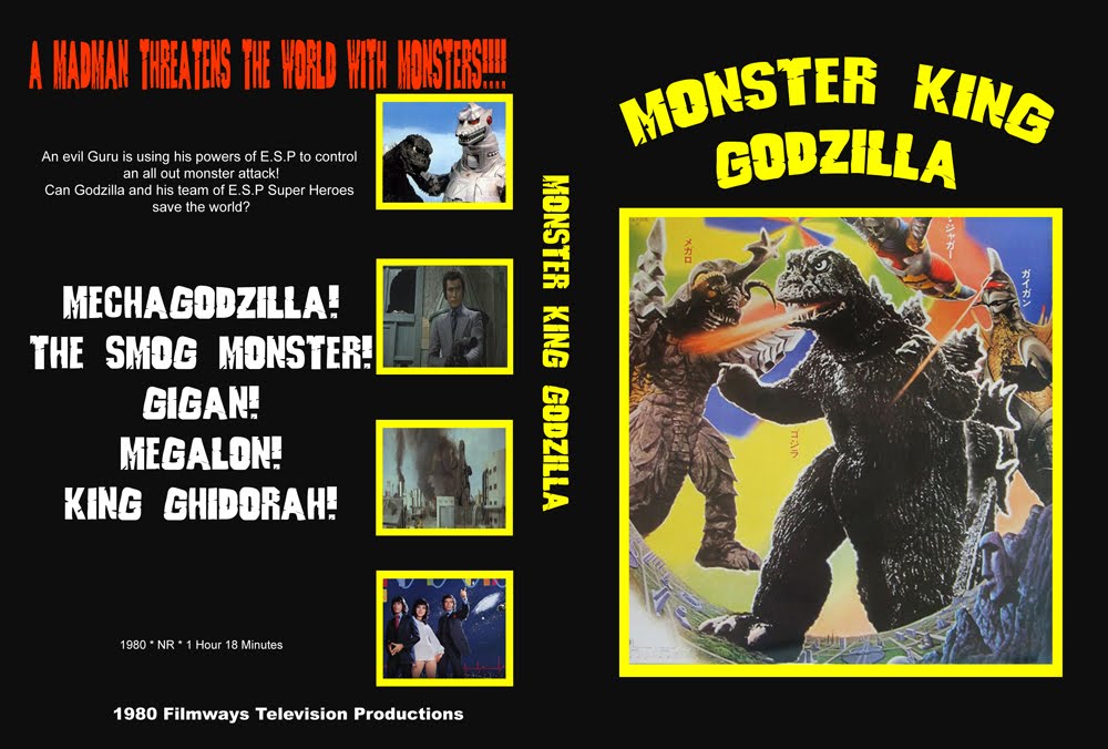 Monster King Godzilla DVD Cover