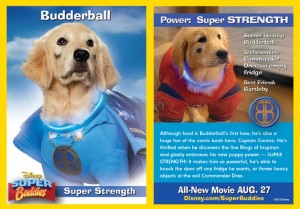 Budderball Card Super Buddies