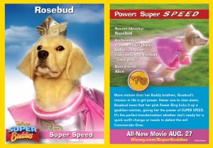 Rosebud Card Super Buddies