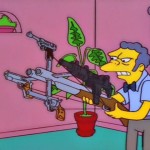 Simpsons Moe Gun NRA