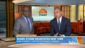 Sharknado 2 Matt Lauer Al Roker