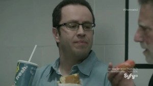 Sharknado 2 Jared Fogel Subway