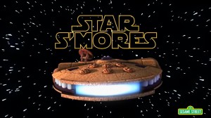 Star Smores Sesame Street Cookie Monster