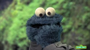 Twilight Breaking Cookie Sesame Street Cookie Monster