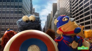 Cookie Monster Sesame Street Avengers Parody Aveggies