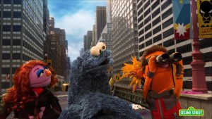 Cookie Monster Sesame Street Avengers Parody Aveggies