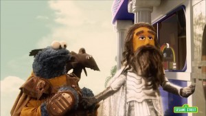 Nosh of the Titans Sesame Street