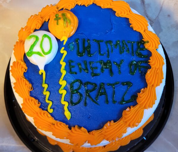 20th anniversary cake